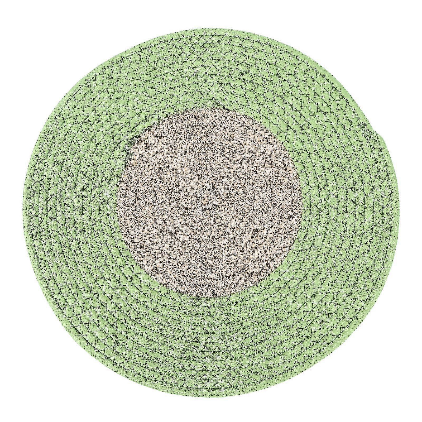 1pc Cat Scratcher Pet Mat Scratching Cardboard Pads Cotton Knitted Cat Claw Cushion For Home Use (brown)