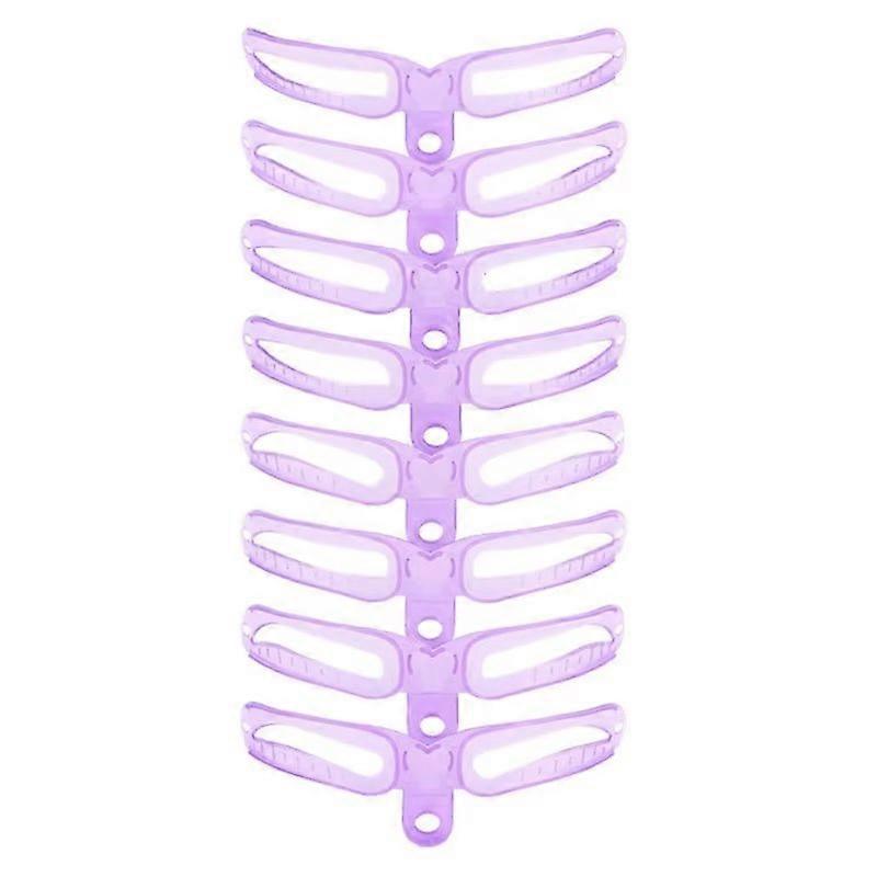 Eyebrow Stencils, Eyebrow Template, 8 Styles Reusable Eyebrow Stencil