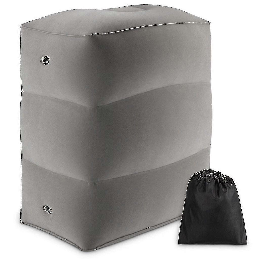 Inflatable Travel Foot Rest Pillow, Infant Bedding Mattresses