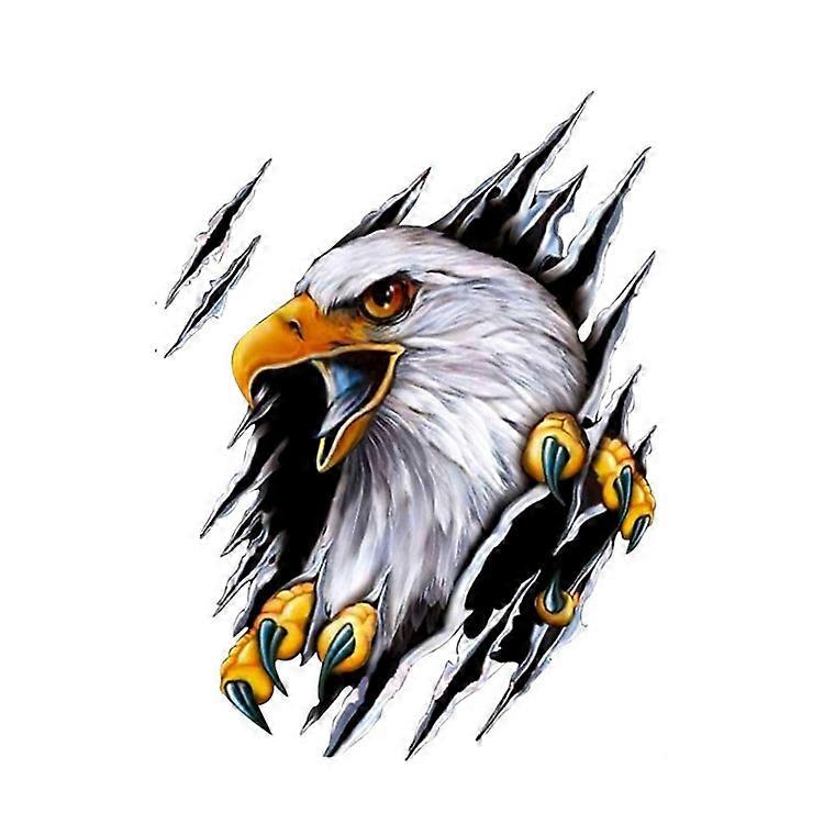 Tear Eagle 3D Car Sticker, Style: Left (28.5x38cm)
