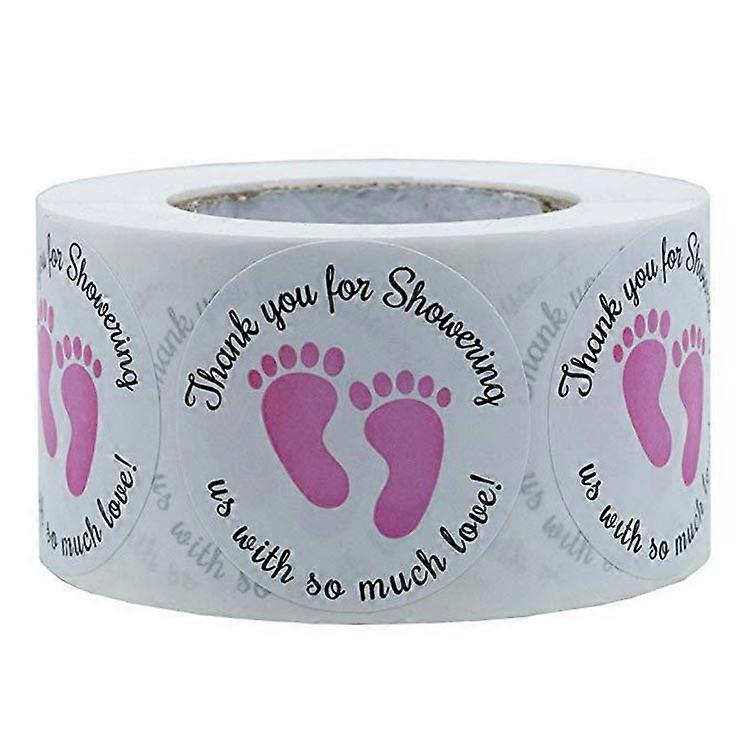 1Inch Gift Tags & Labels 1000pcs Gift Bag Sealing Labels Sticker Thank You Decals For Bab