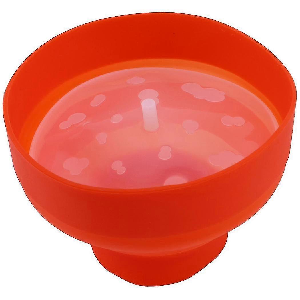 Popcorn Microwave Silicone Foldable Red Kitchen Easy Tools Diy Popcorn Bucket Bowl Maker With