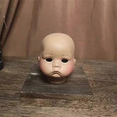 Antique Ceramic Doll Head Collection Ornaments Succulent Flower Pot Micro Landscape DIY Art Creation Home Decoration Pots & Planters