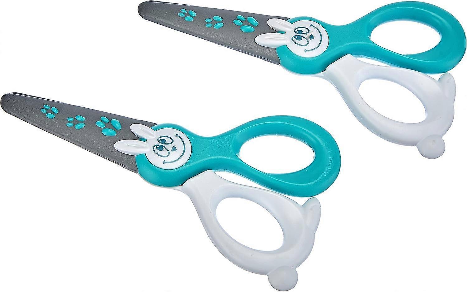 Security Set of 2 Mint Green Scissors