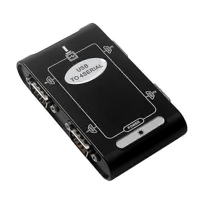 4 Port rs232 to usb 2.0 adapter usb serial db9 com converter controller card support usb 2.0 hi-speed