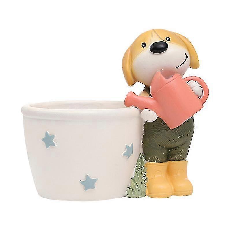 1pcs Resin Dog Shape Adornment