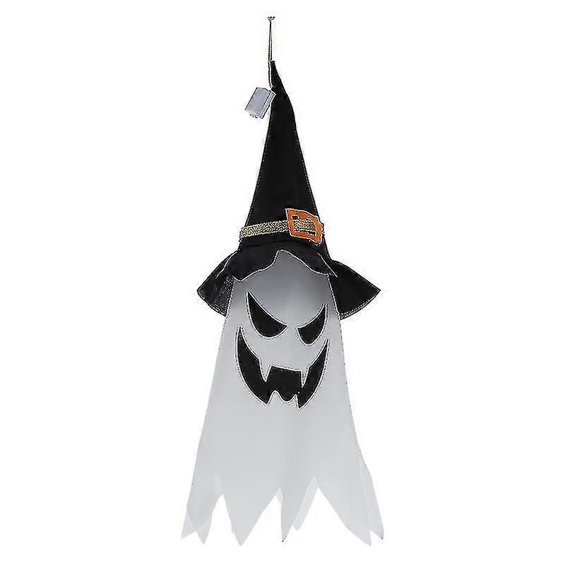 2pcs Halloween Lantern Halloween Wizard Hat Light Halloween Hanging Light
