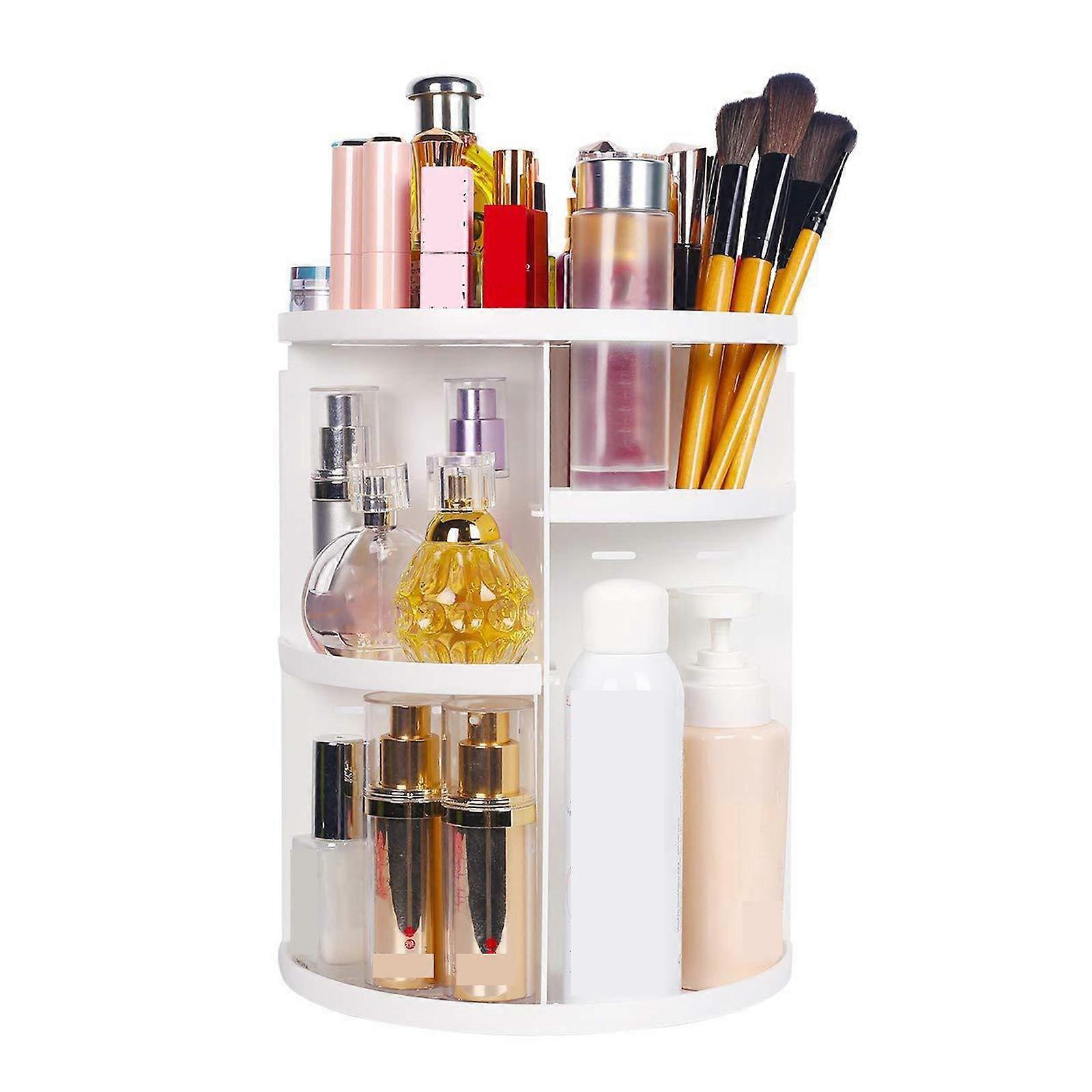 360 Rotating Makeup Organizer Make Up Container Multipurpose for Case
