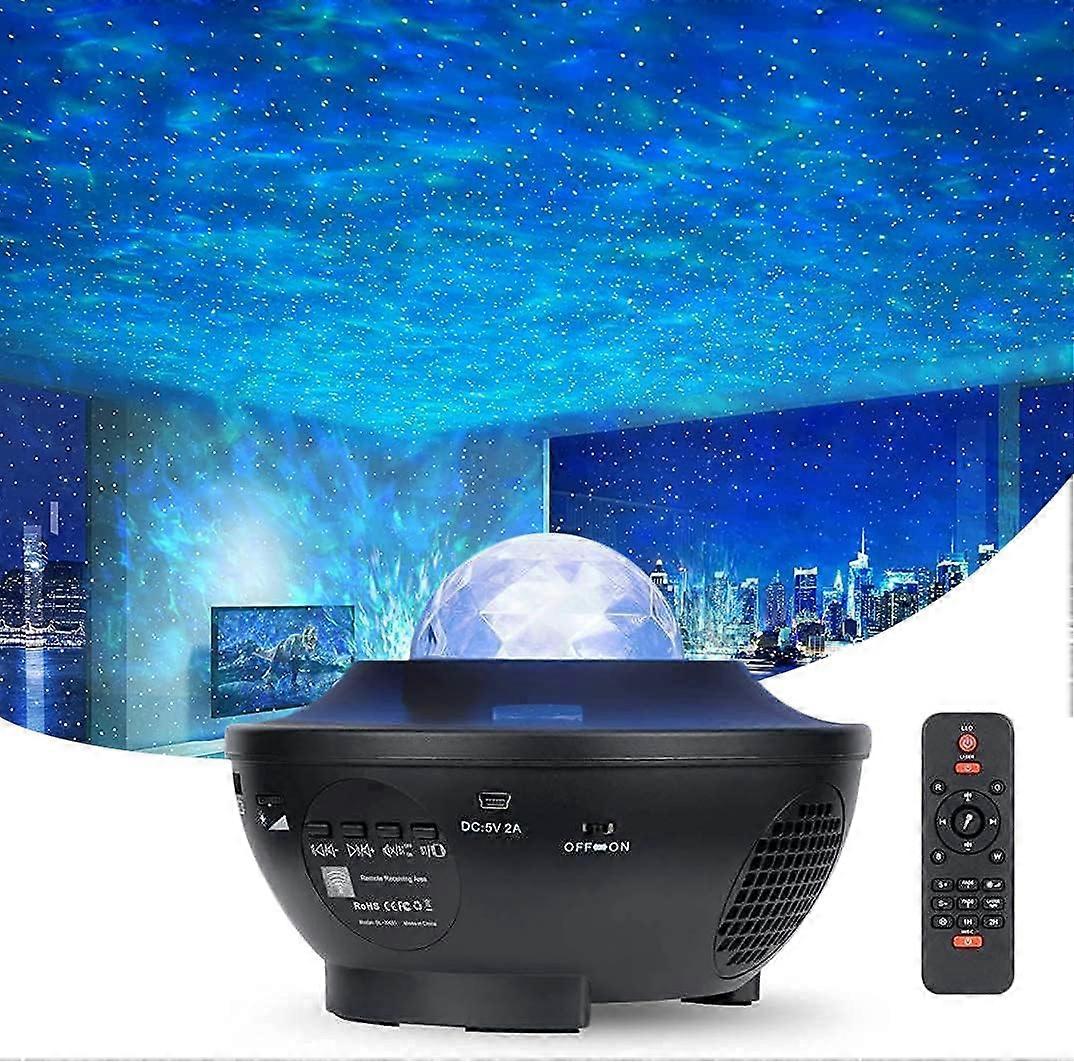 Galaxy Projector Light, Star Projector For Bedroom, Built In Speaker