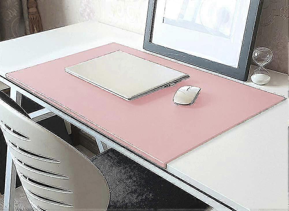 Desk Pad Office Writing Mat Pad with Edge Protection Non-Slip Leather ...