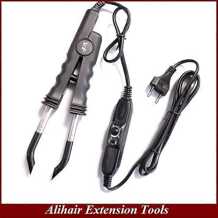 Hair Extension Keratin Bonding Tools Heat Connector Black Eu Plug