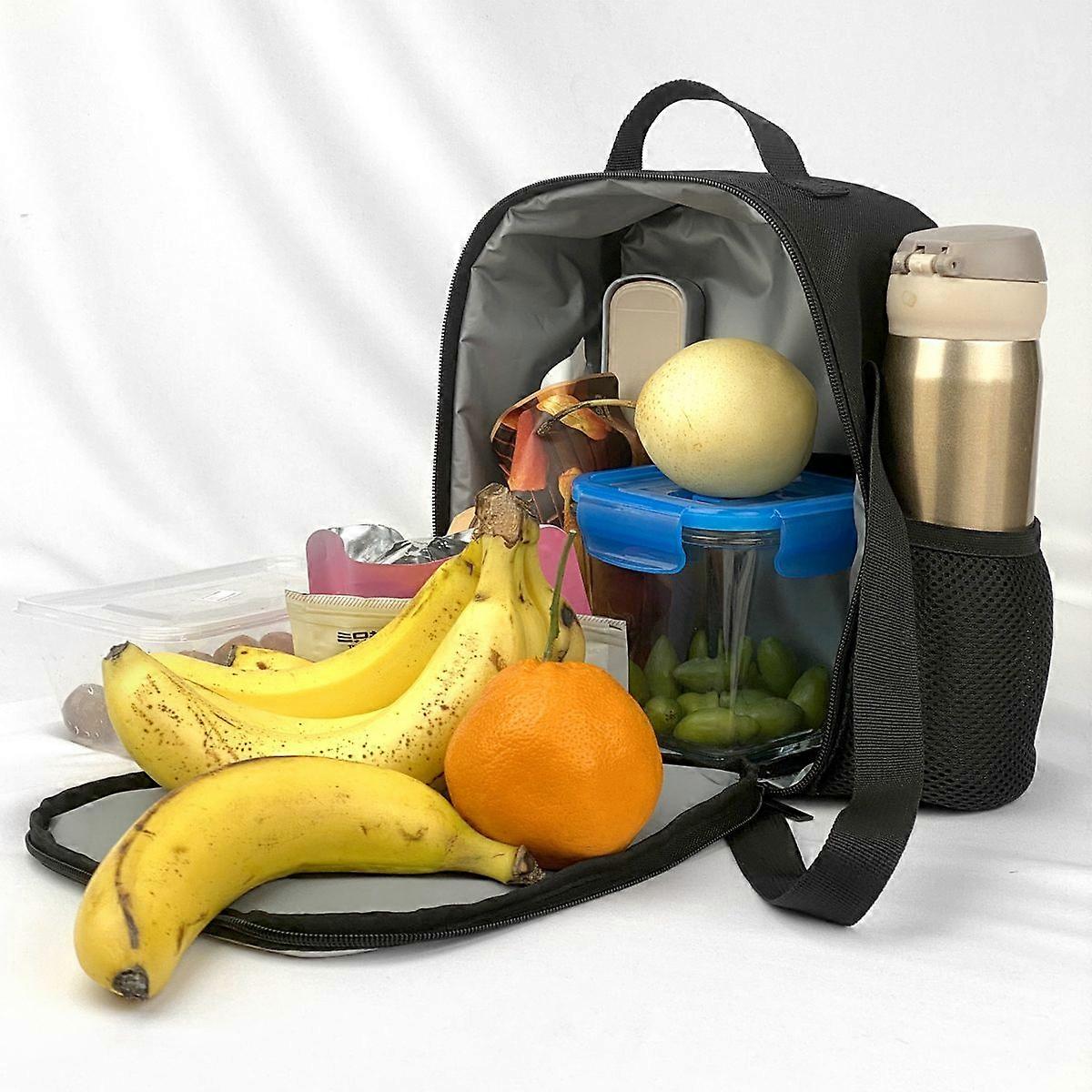 Custom Rock AC DC Lunch Bag Men Women Cooler Warm Insulated Lunch Boxes ...
