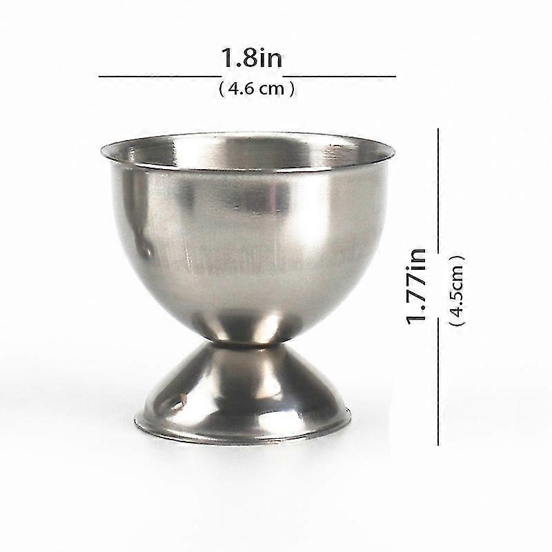 Stainless Steel Breakfast Boiled Eggs Tray Cup