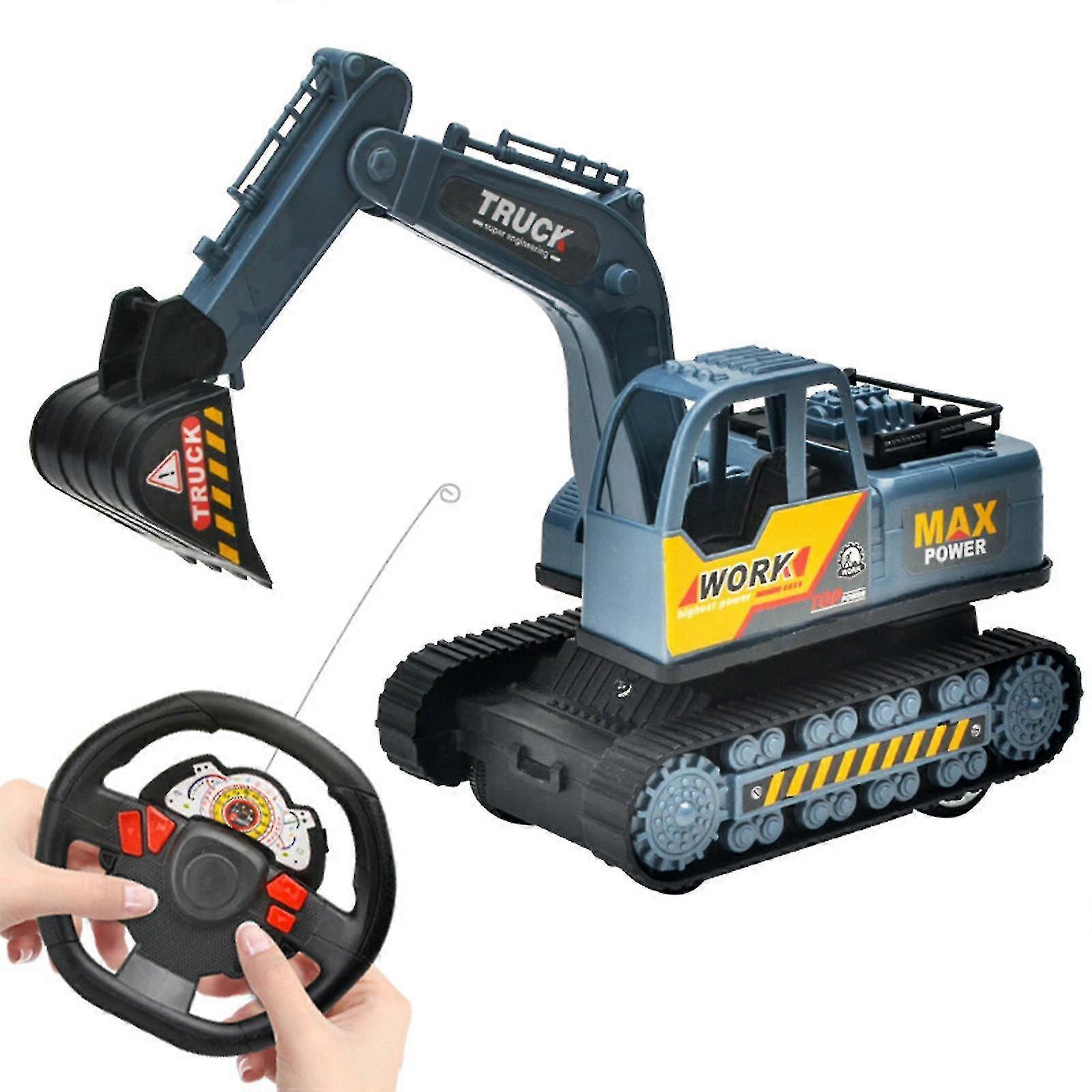 Télécommande électrique bidirectionnelle Excavation Engineering Vehicle Boy Toy Set Modèle