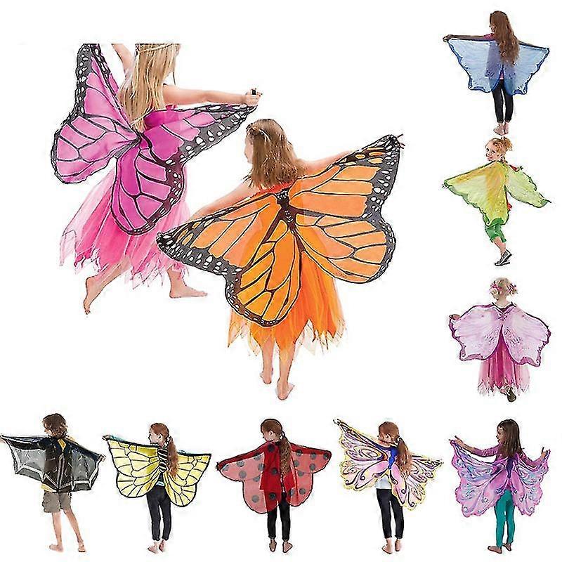 Copii Butterfly Wings Costum cu masca