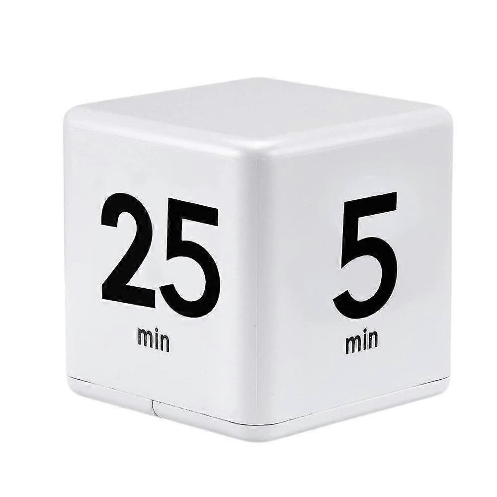 Cube Timer Kitchen Timer Time Management Timer Gravity Sensor Flip For Time Management And Countdow