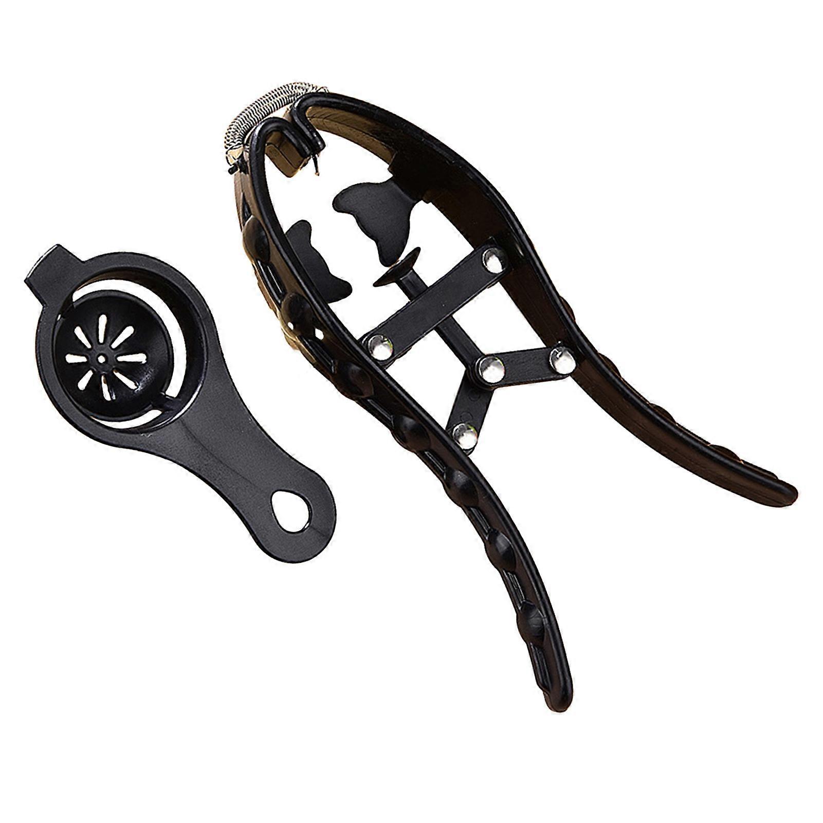 2Pcs/Set Spring Design Manual Egg Opener Ergonomic Handle Yolk Egg White Separator Tool Kitchen Tools