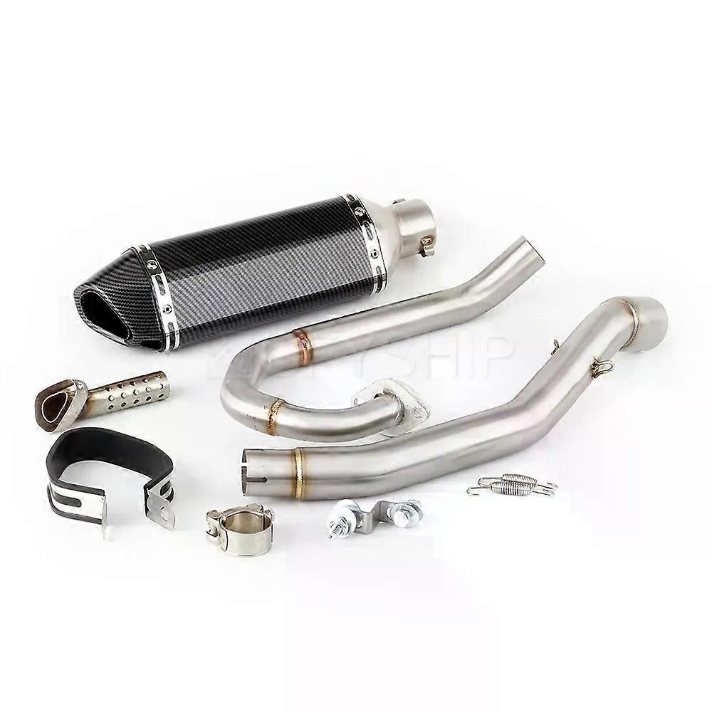 For Yamaha WR 125 2009 to 2017 WR125R WR125X WR125 R / X Escape Slip-on Motorcycle Exhaust Muffler With Header Link Pipe