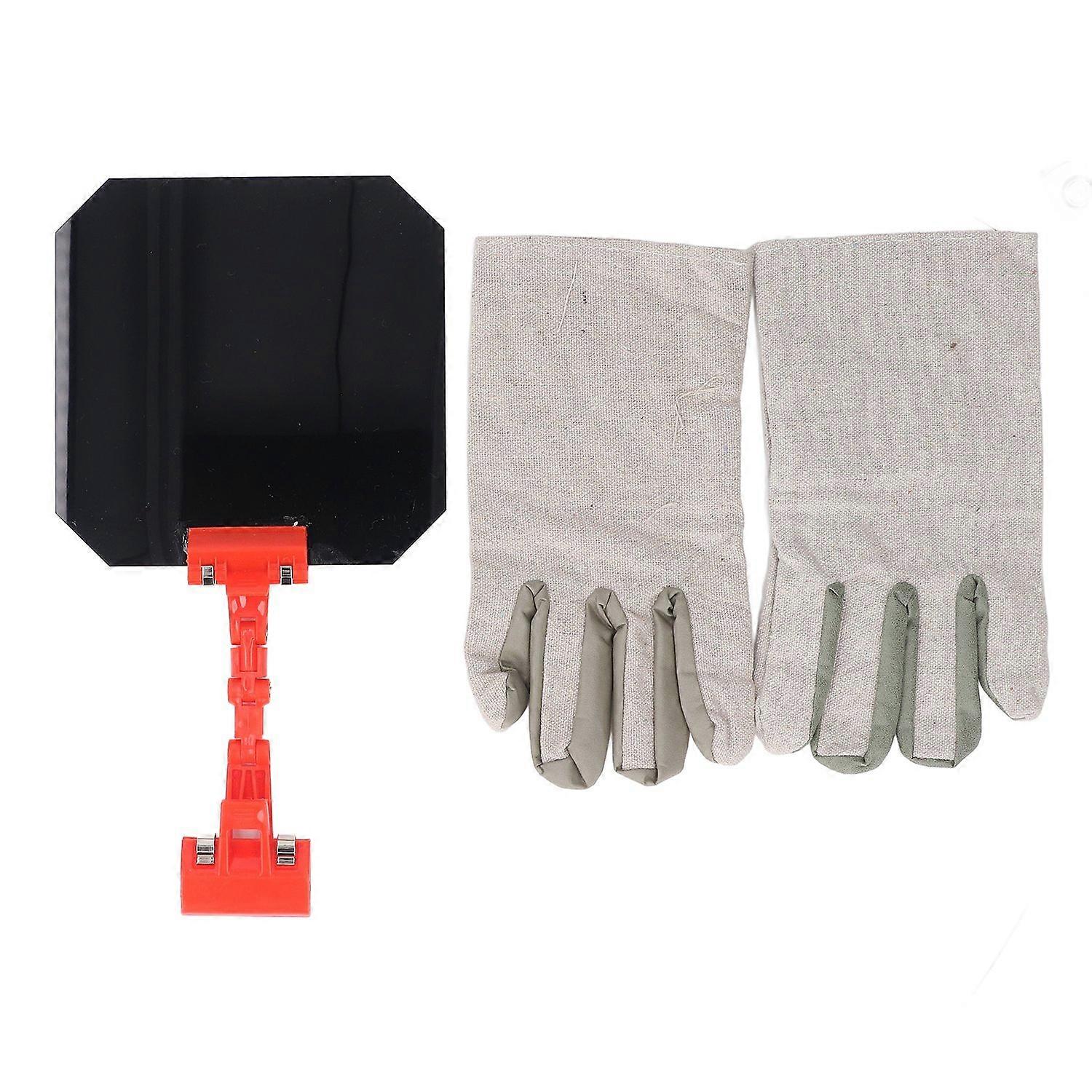 Welding Blackout Panel Automatic Darkening Adjustable Clip On Protective Plate for Argon Arc Welding