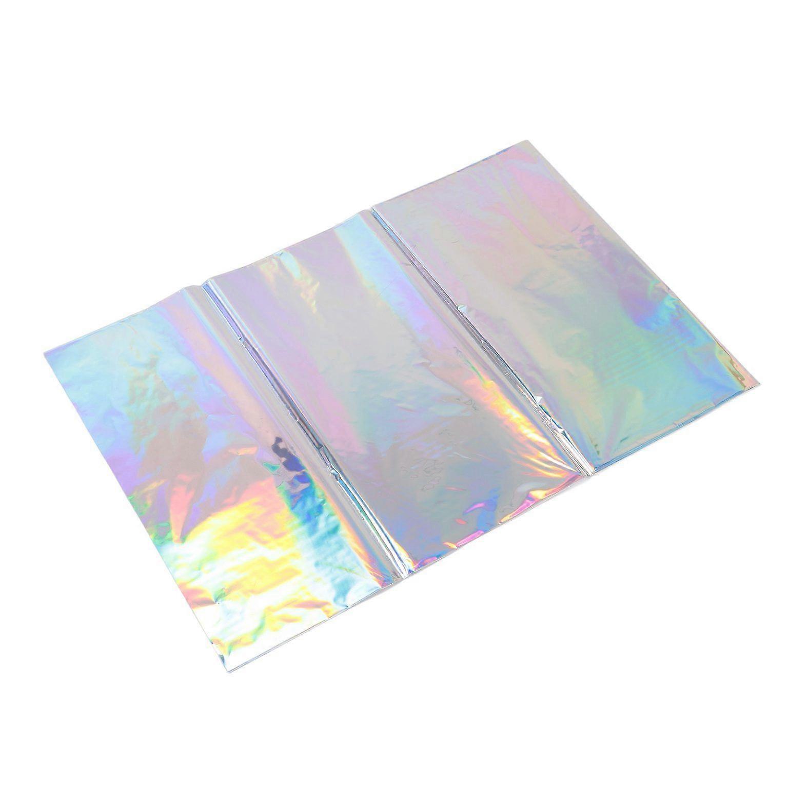 Iridescent Holographic Table Covers - 4 Pack Laser Tablecloths