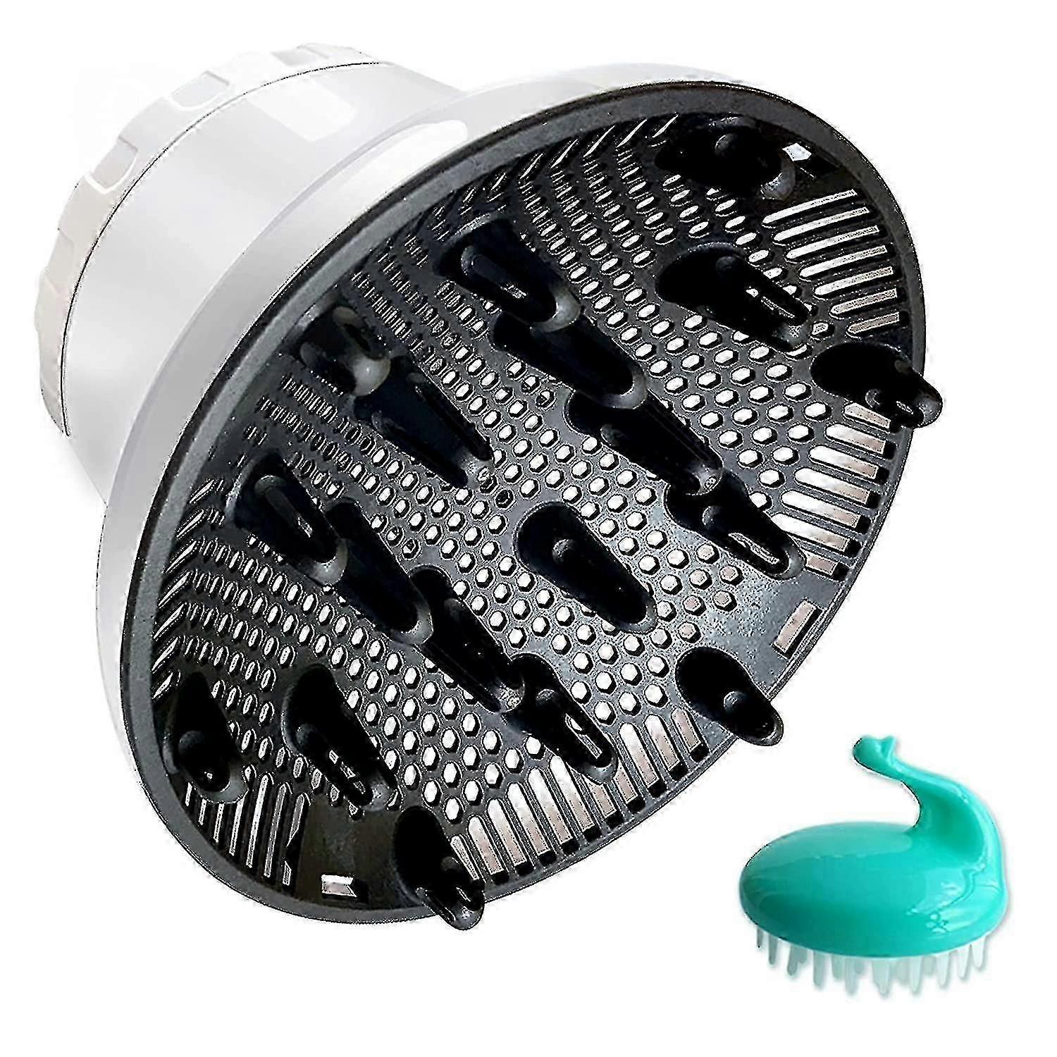 H Diffuser, H Dryer Diffuser Attachment For Y And Wavy H, Blow Dryer Diffuser, Adjable From 1.4 Inch To