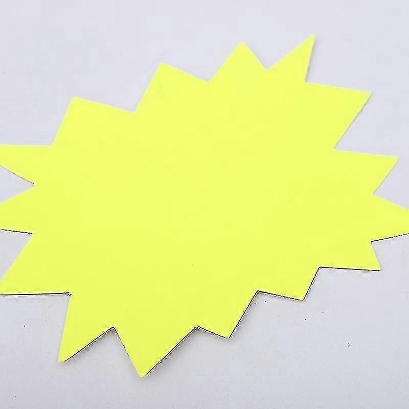 Fluorescent Explosion Sticker Color Price Tag Price Tag, 40 Pieces