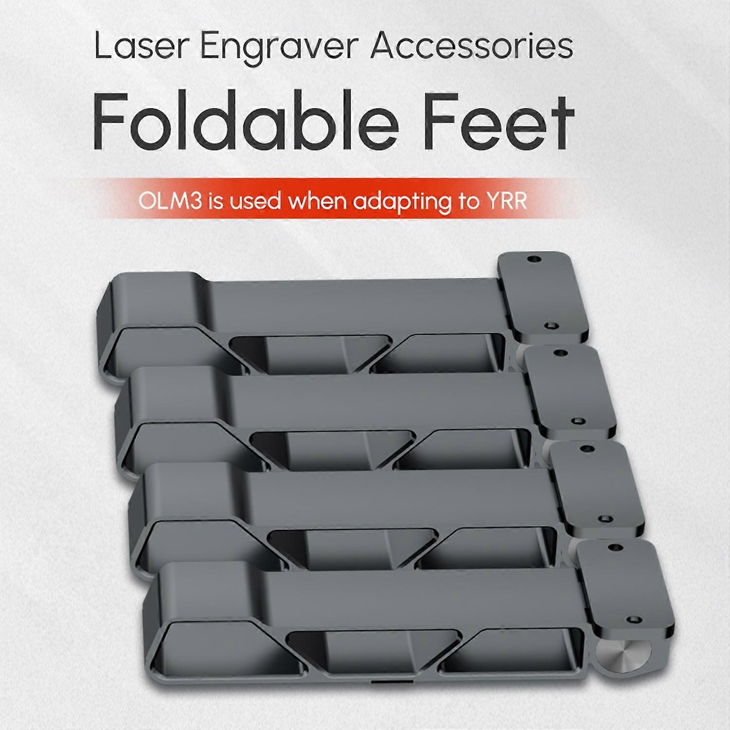 ORTUR Laser Master 3 Engraver Accessory 4PCS FFT1.0 Foldable Feets Tilting Structure Increase Carvin