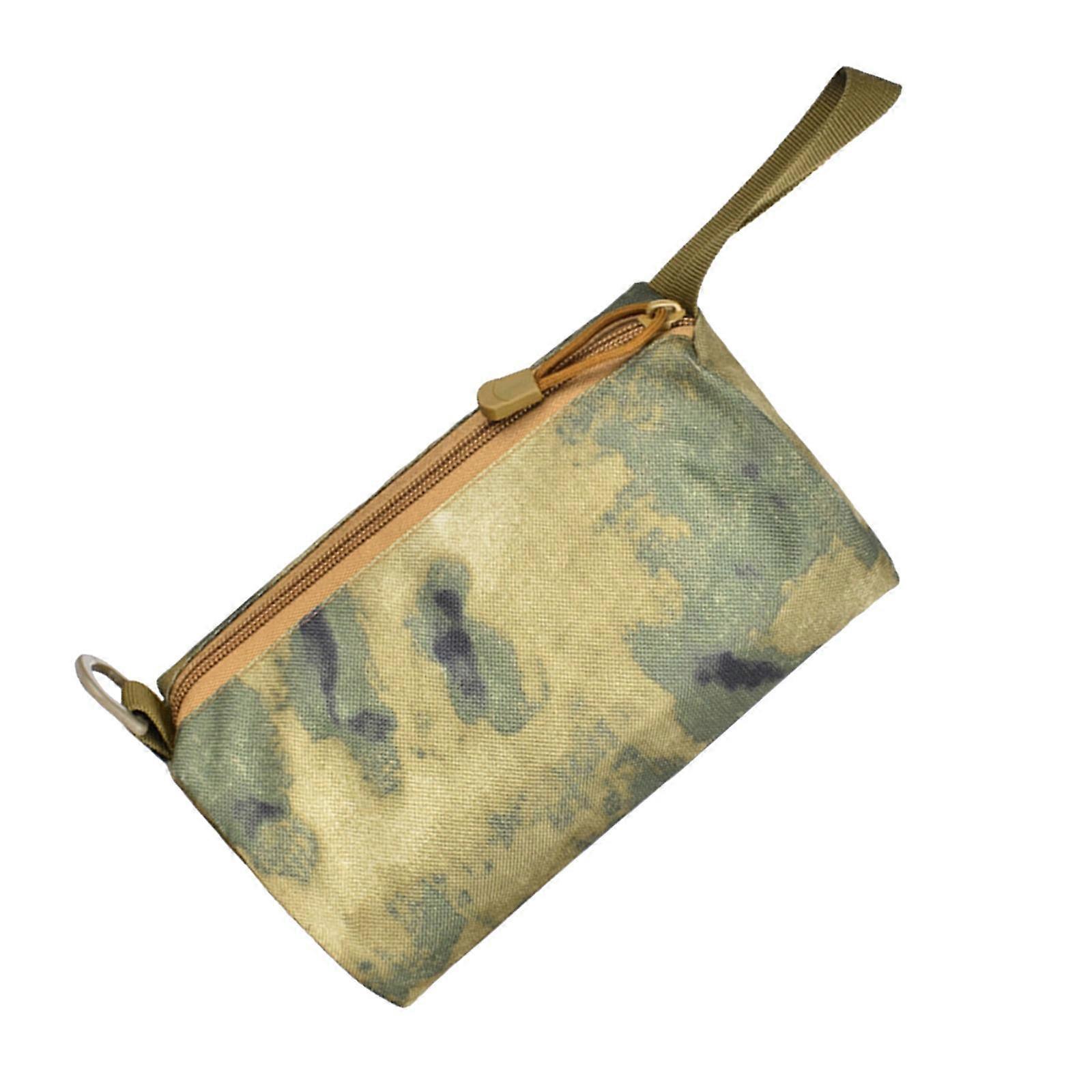 Portable Zipper Pouch Phone Pocket Hand Bag Casual 600D Oxford Cloth Multi Tool Storage Bag for Backpacking Trekking Mens Womens