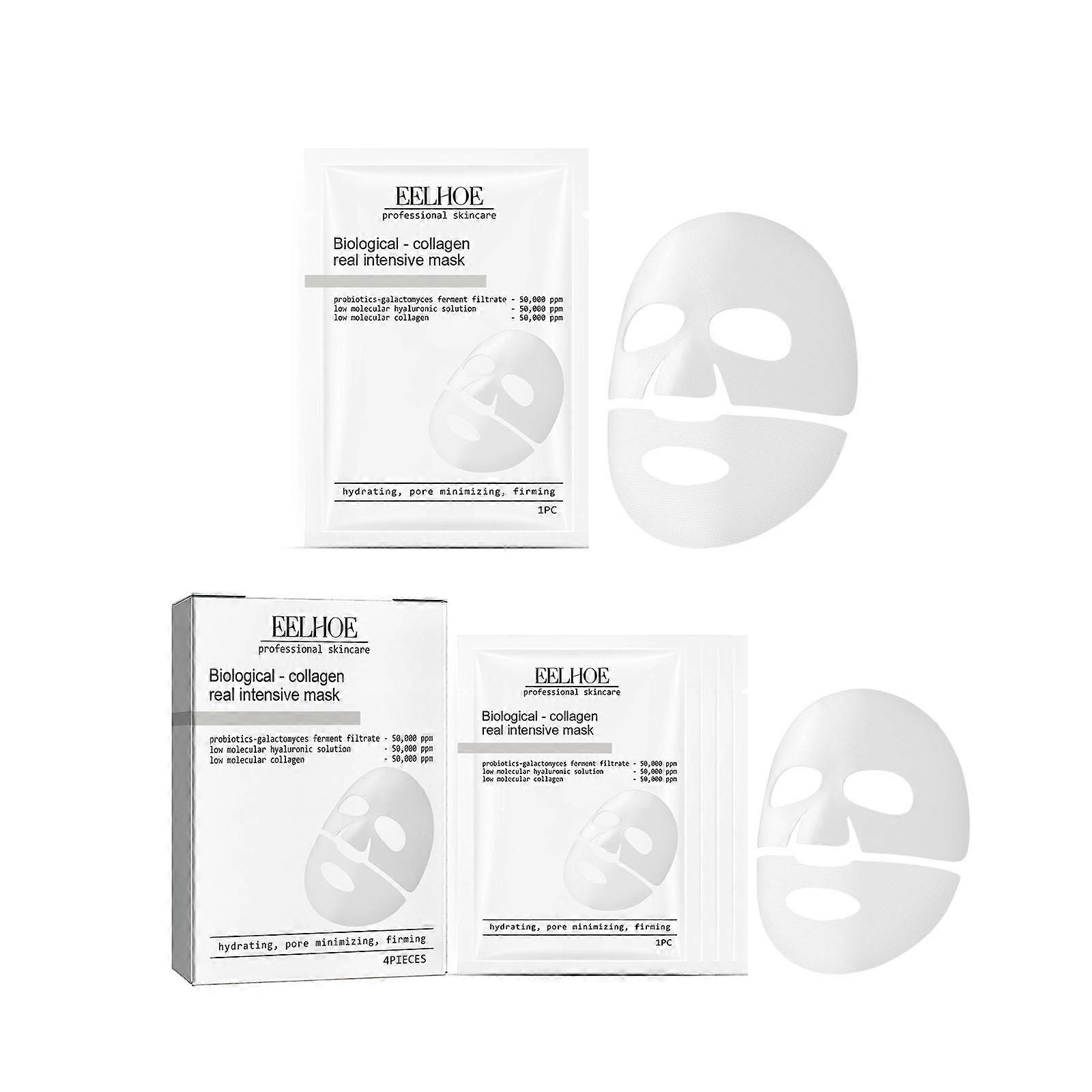 Collagens Moisturizing Mask Crystal Split Mask Jelly Color Dissolvable Mask 25ml 4PC PU2915