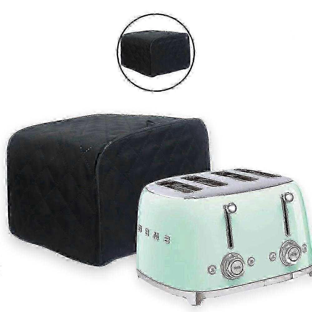 4-Slice Toaster Lid - Protects from Dust & Fingerprints (33*27*21.5cm, Black) for g20242402667