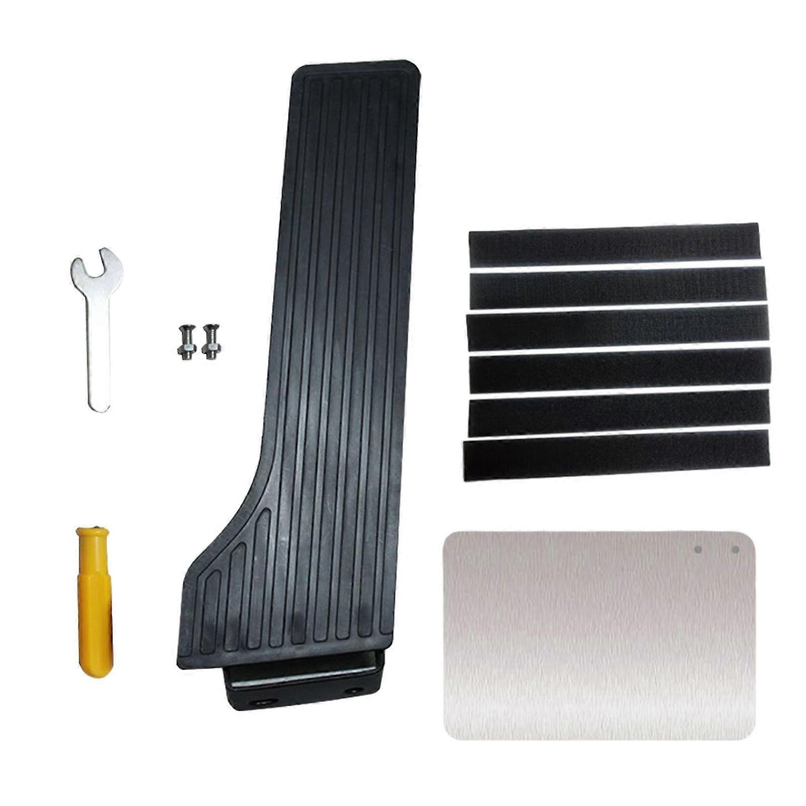 Floor Mount Gas Pedal Modification Set Comfortable Driving Durable Universal
