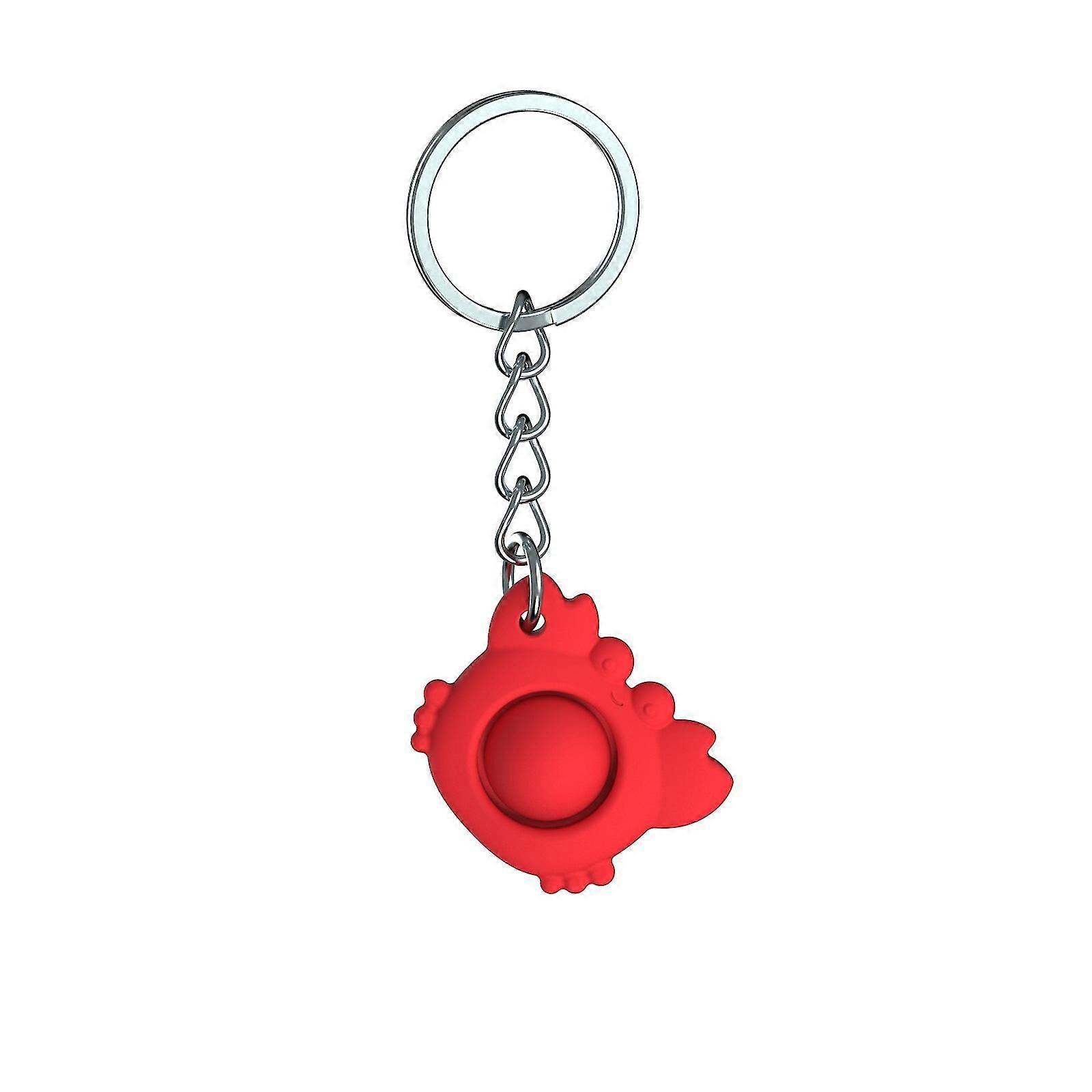 Keychain, Mini Decompression Toy, Decompression Exhaust Toy