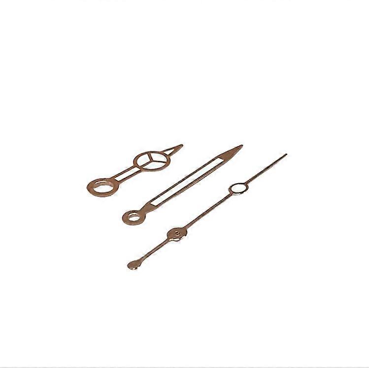 Watch Hands Green Luminous Replacement Watch Pointer for NH35/NH36 Watch Movement Modification Kits (Rose Gold)