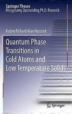 Quantum Phase Transitions in Cold Atoms and Low Temperature Solids
