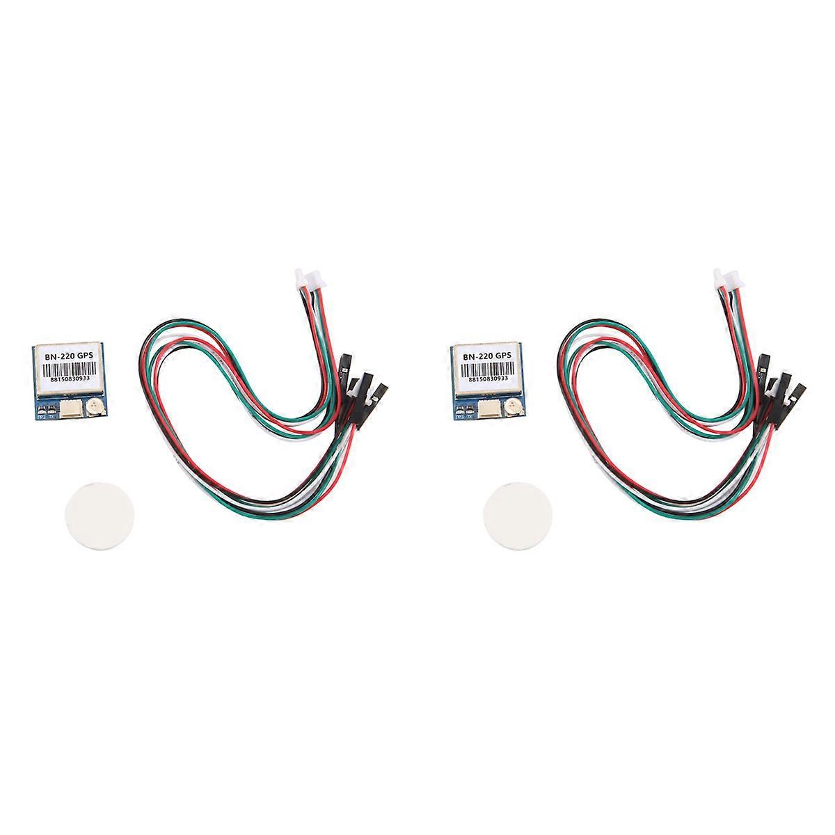 2X BN-220 GPS Module with Flash HMC5883 Compass Glonass Beidou + GPS Active Antenna GPS Module Ante
