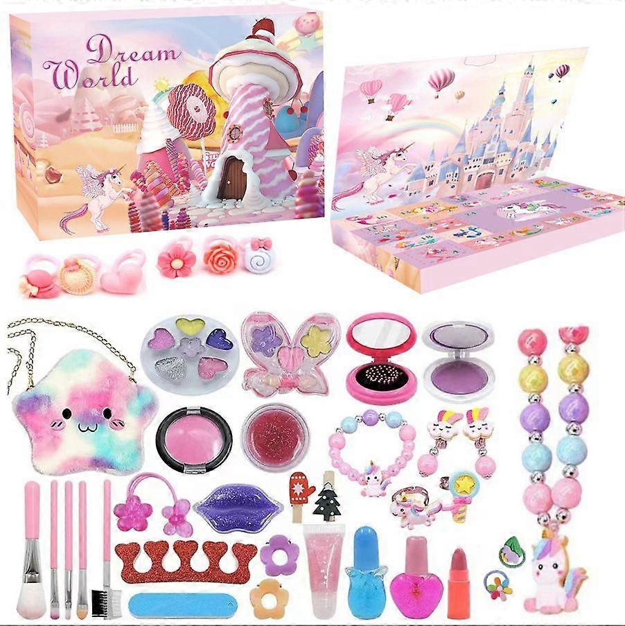 Christmas - 24-piece advent calendar makeup - advent calendar with toy makeup