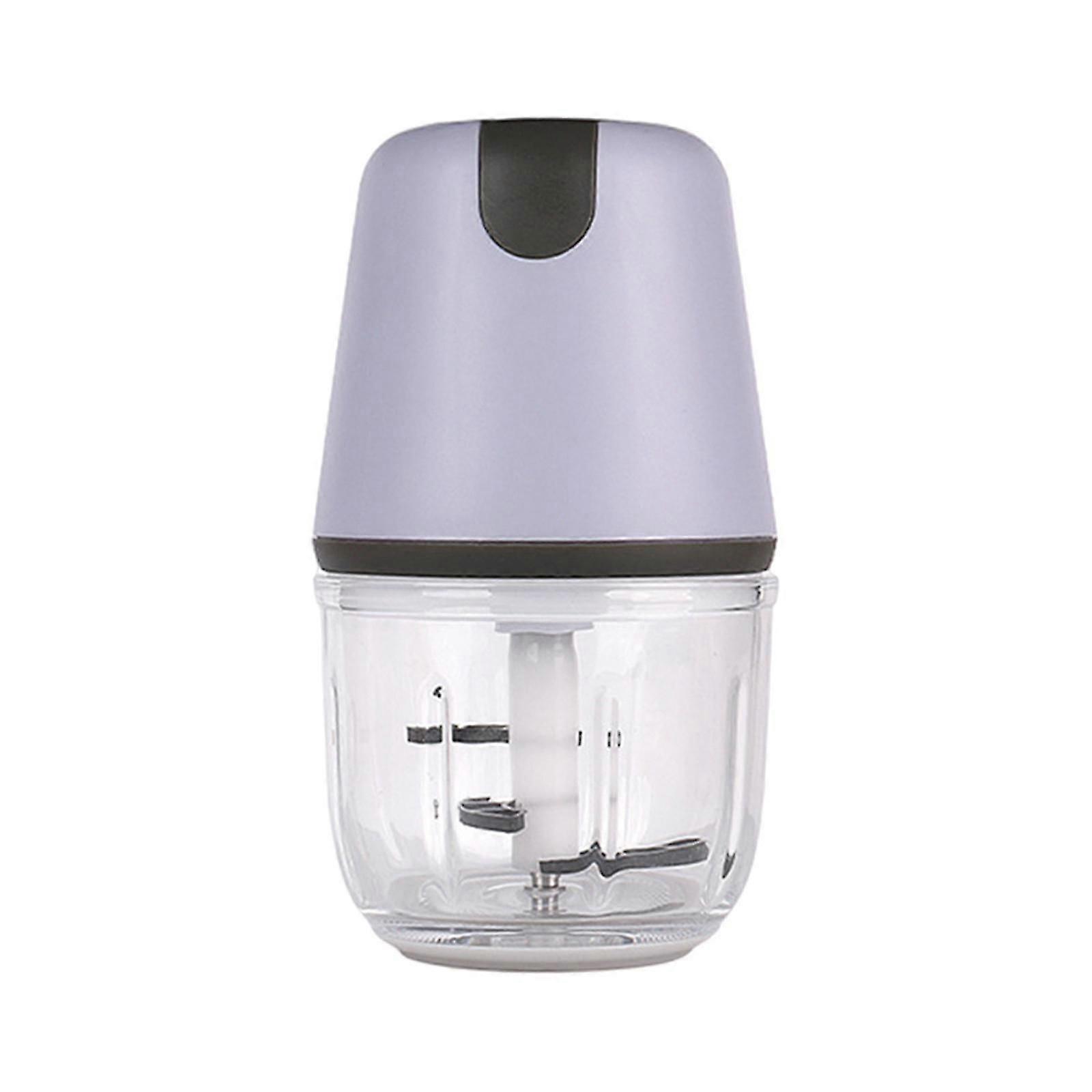 Electric Ice Crusher Shredding Machine Snow Cone Maker for Kitchen Purple