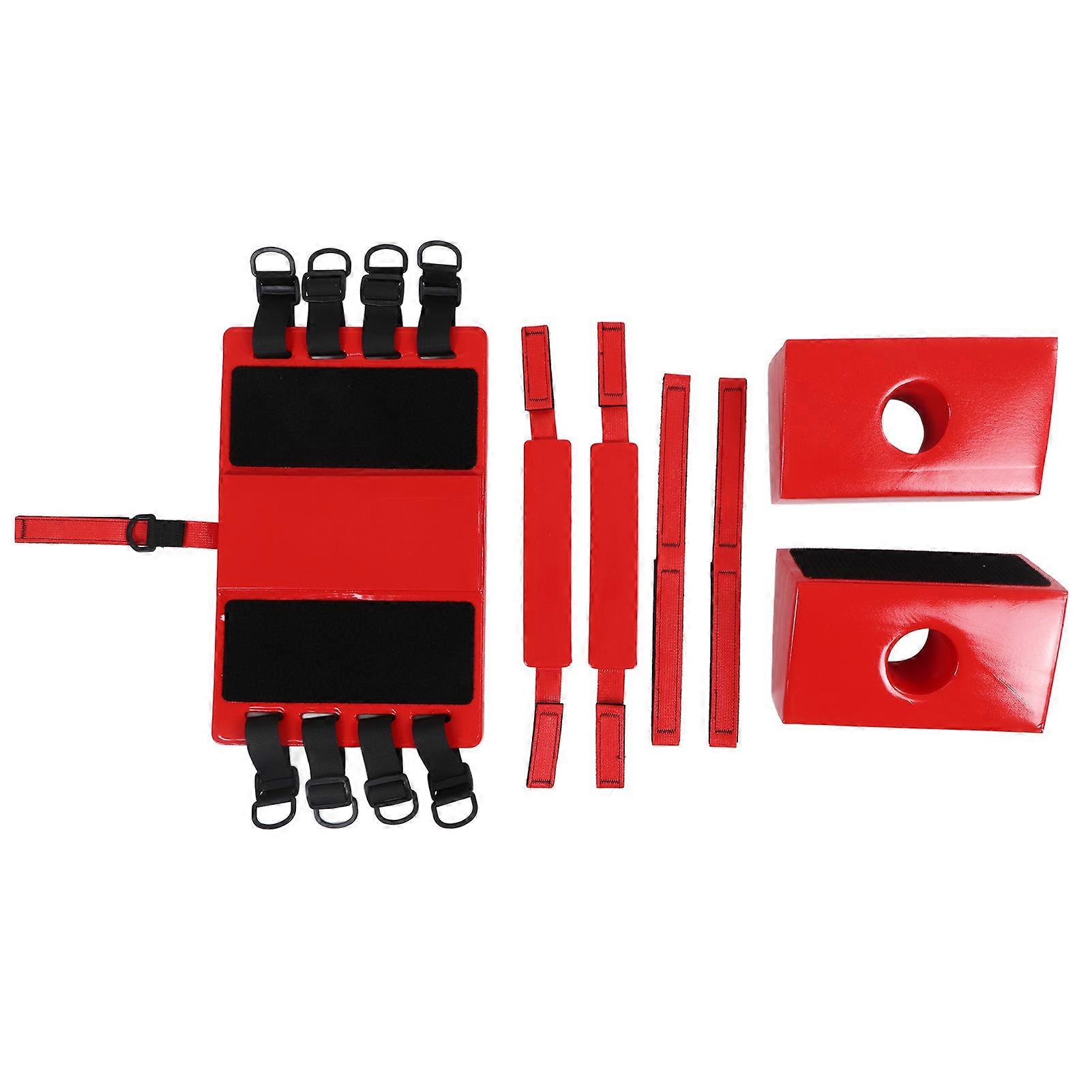 Spine Board for Backboard Universal EMS EMT Medical Emergency Head Immobilizer with Adjustable Straps