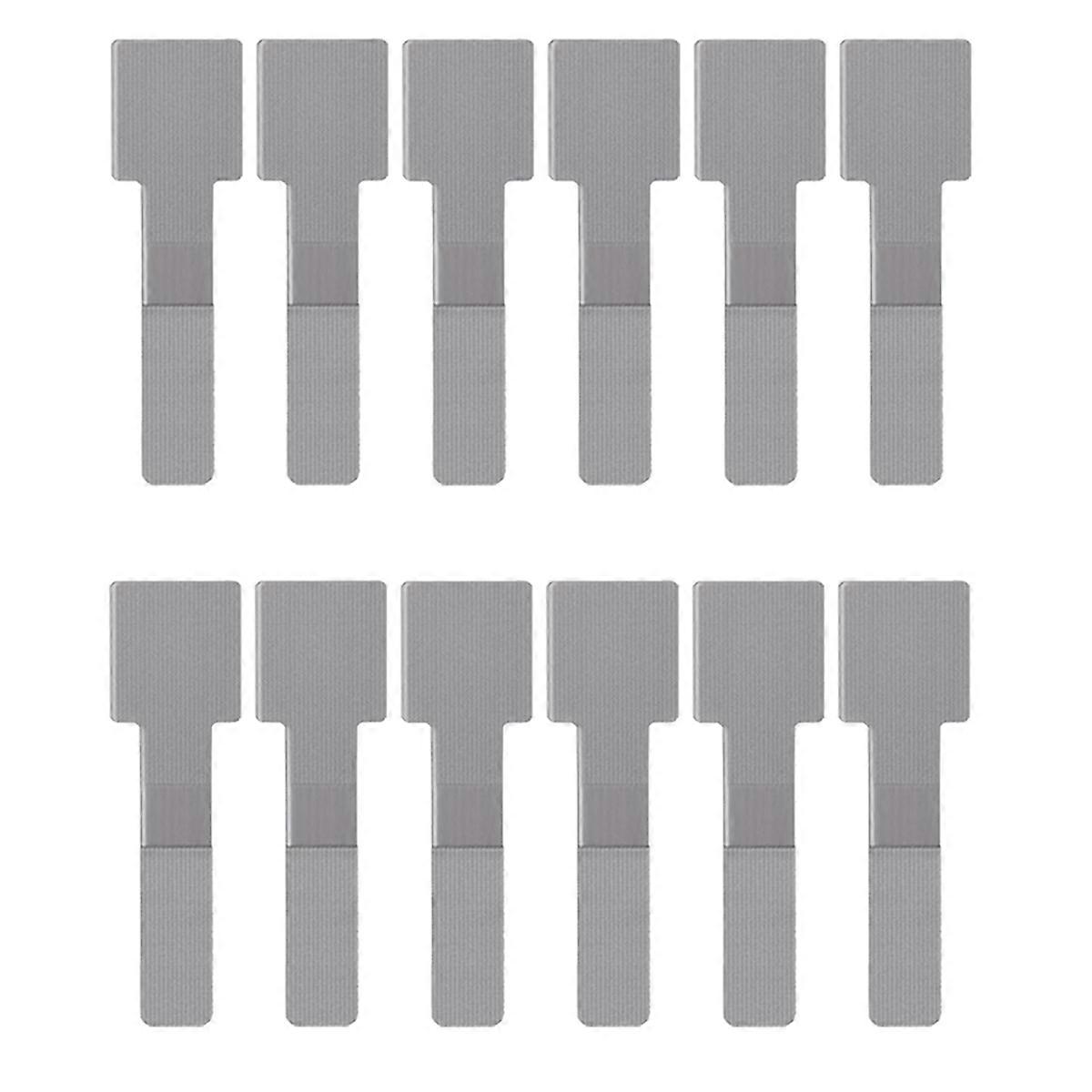 Hook and Loop Cable Management Under Desk, 80PCS Self Adhesive Cable Ties, Reusable Wire Organizers for Cords