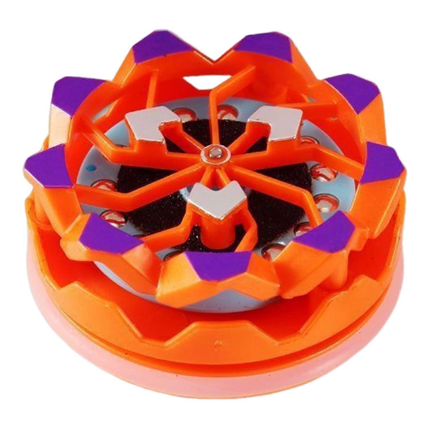 Spark Spinning Top Stress Relief Portable Luminous Gyro Collision Sparks Light-up Gyroscope