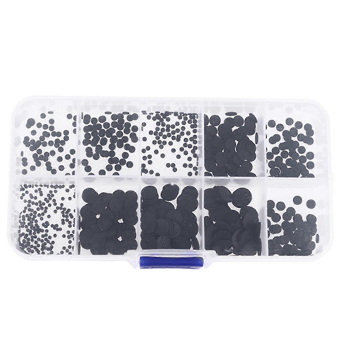 500pcs/Box 1.5-8mm Sizes Conductive Rubber Pads for IR Remote Control