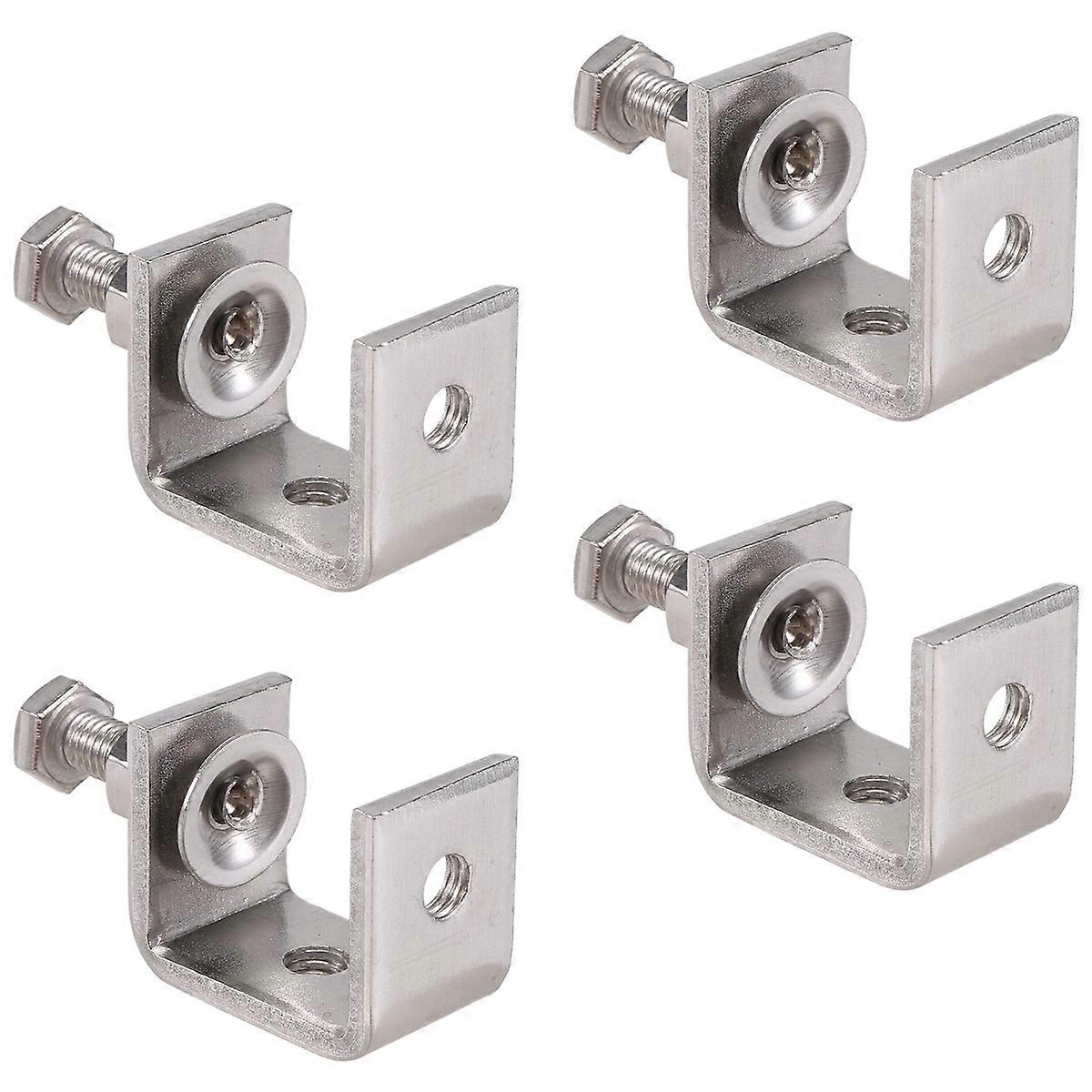 4PCS Stainless Steel C Clamp Clamp Tools for Welding/Carpenter