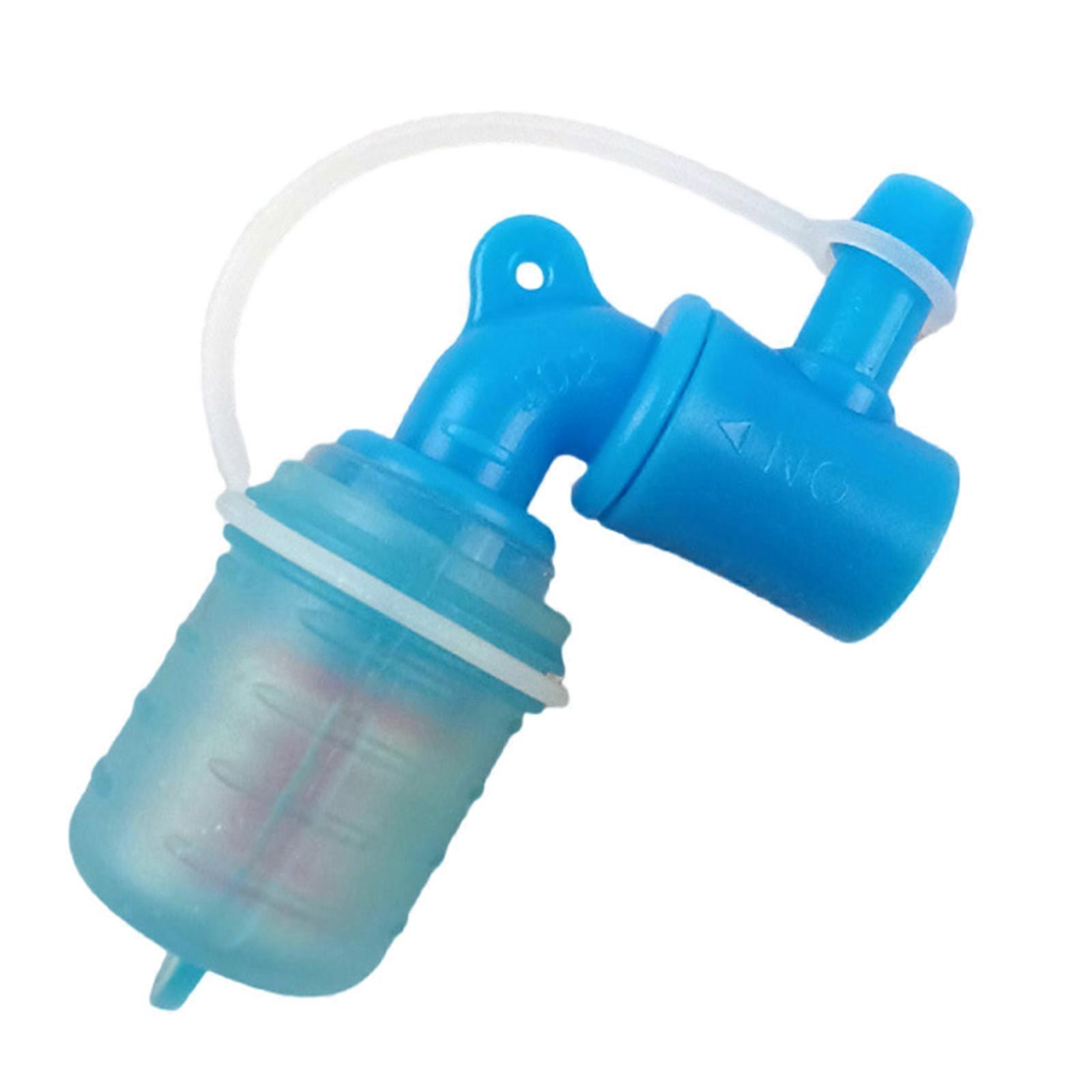Bites Valves for Hydrations Pack Bladder Water Bag Backpacking Silicones Bites Valves Nozzle Replacement Mouthpieces Sky Blue