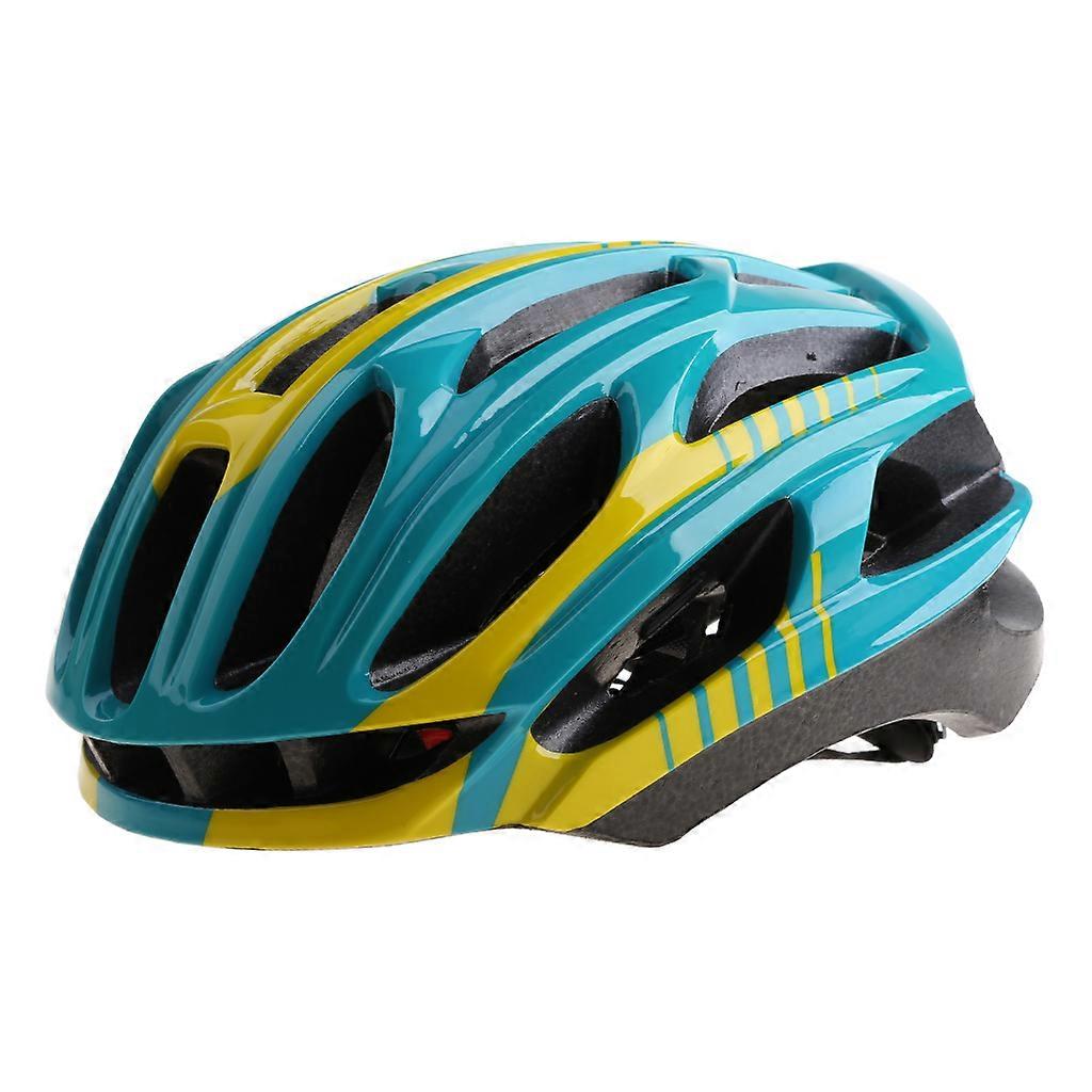 Unisex Ultralight MTB Bike Κράνος Ορεινή Ιππασία Ποδήλατο Ποδηλασία Καπέλο ασφαλείας Κίτρινο μπλε