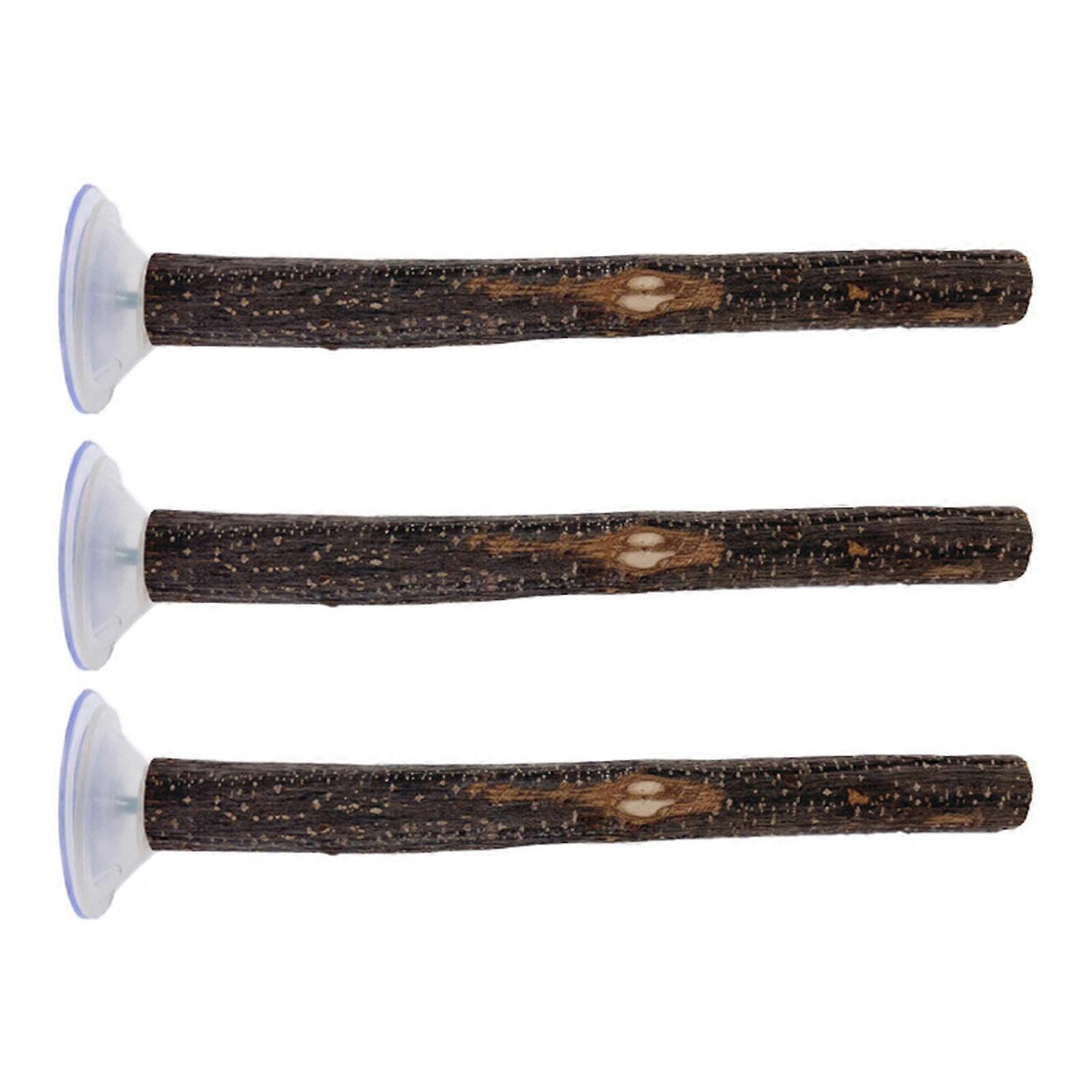 3lots ventouse oiseau jouet perchoirs support escalade jouer perroquets perchoirs jouet pour perruches et oiseaux moyens