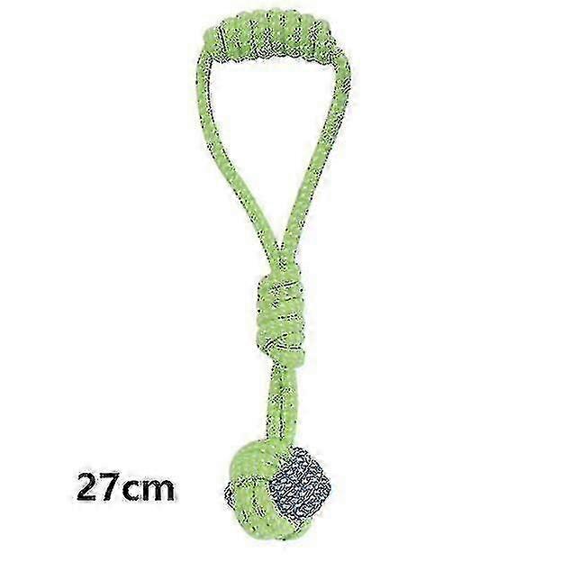 Jouet interactif en corde de coton à mâcher pour chien pour les soins dentaires des chiots