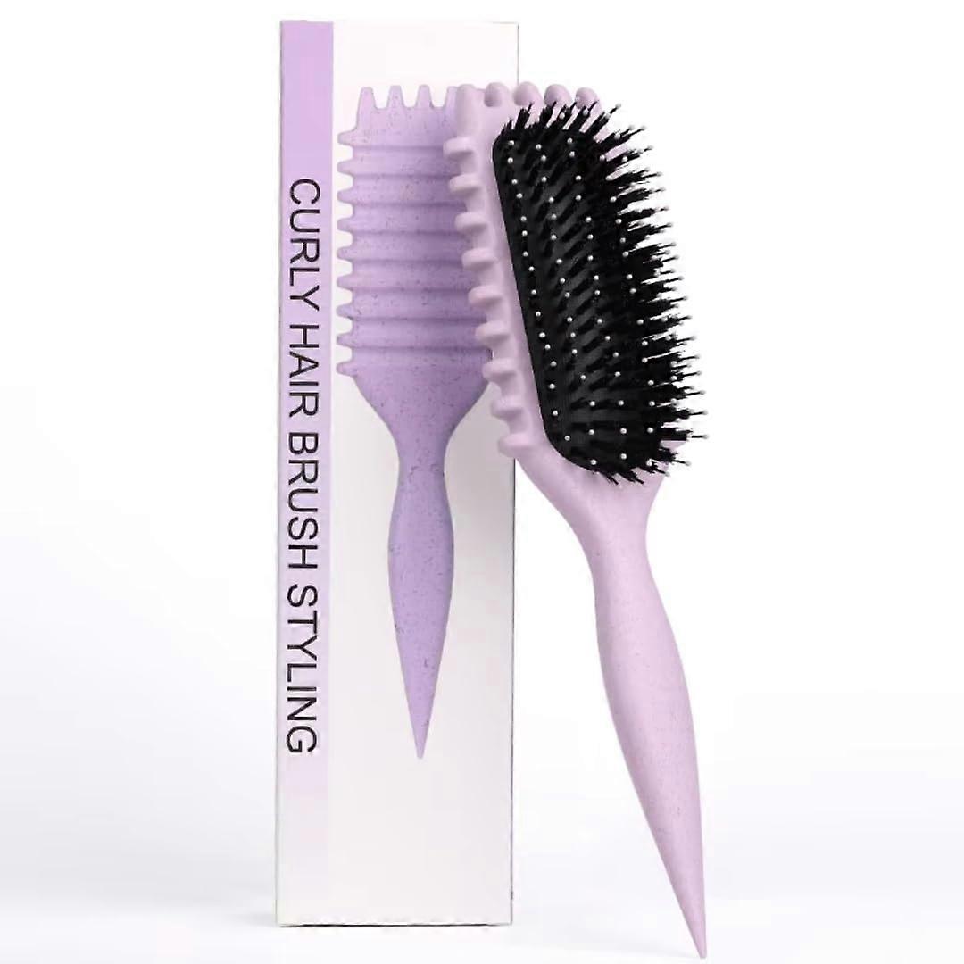 Professional Brush for Curly Hair - Styling, Cleaning, Smoothing