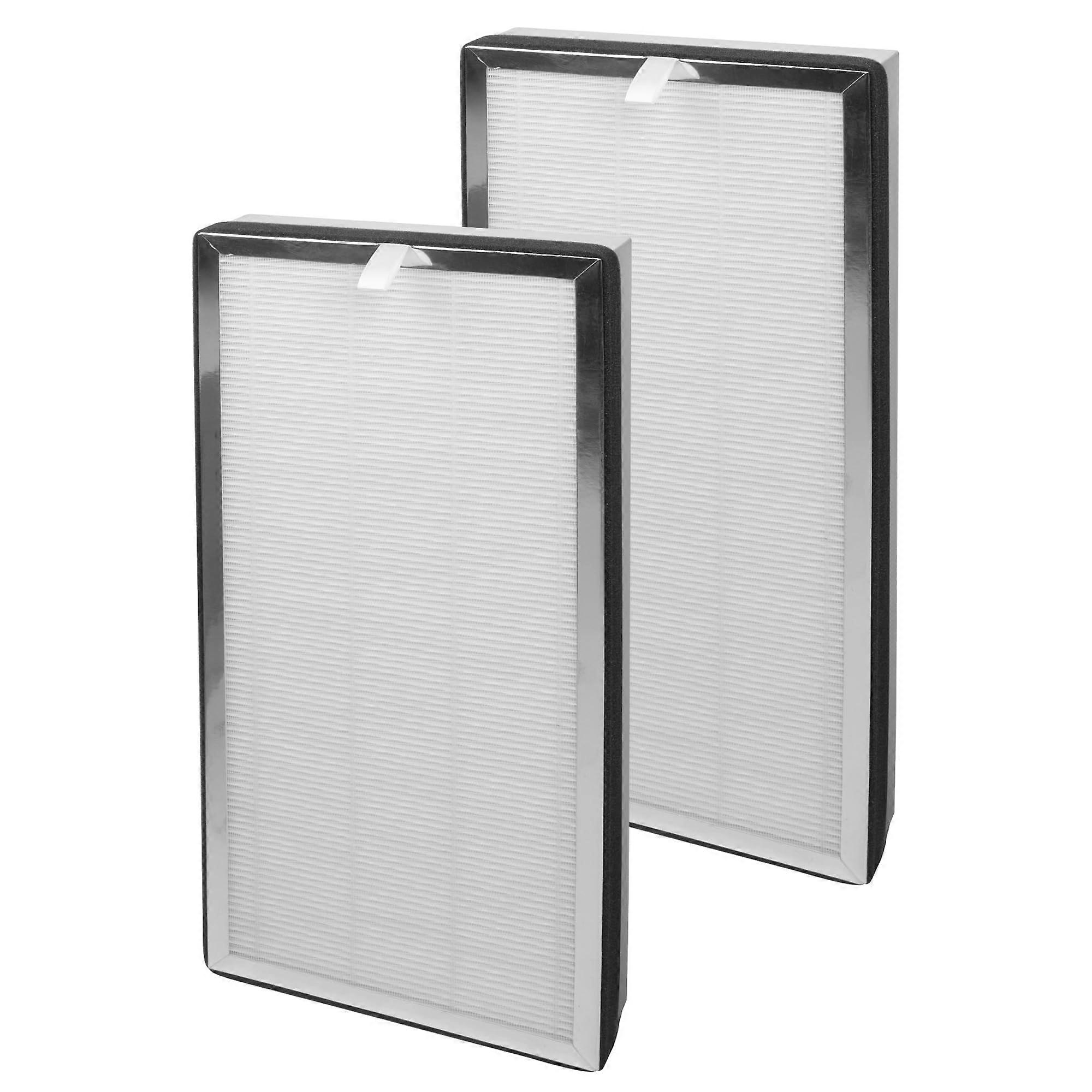2 Pack HEPA Air Purifier Filter Replacement High-Efficiency Activated Carbon for Medify Air MA Series