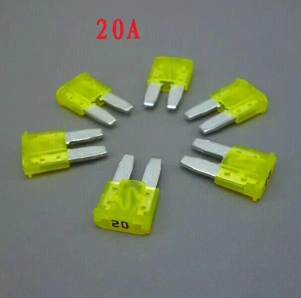 shhworldsea Micro2 ATR السيارات الصمامات متنوعة 5A 7.5A 10A 15A 20A 25A 30A مجموعة باك لفورد الجديدة / الثعلب / مونديو / دودج