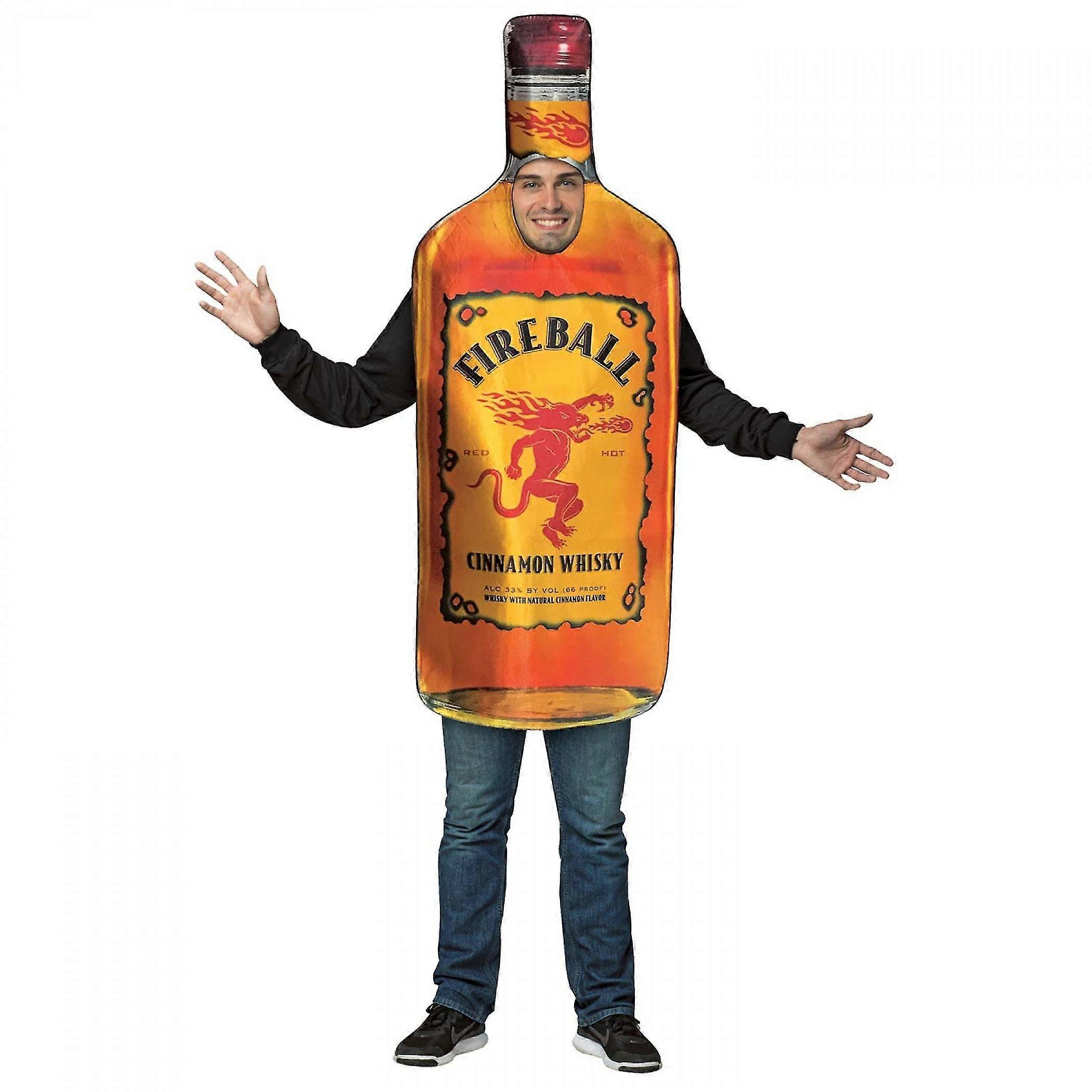 Fireball Flasche Kostüm